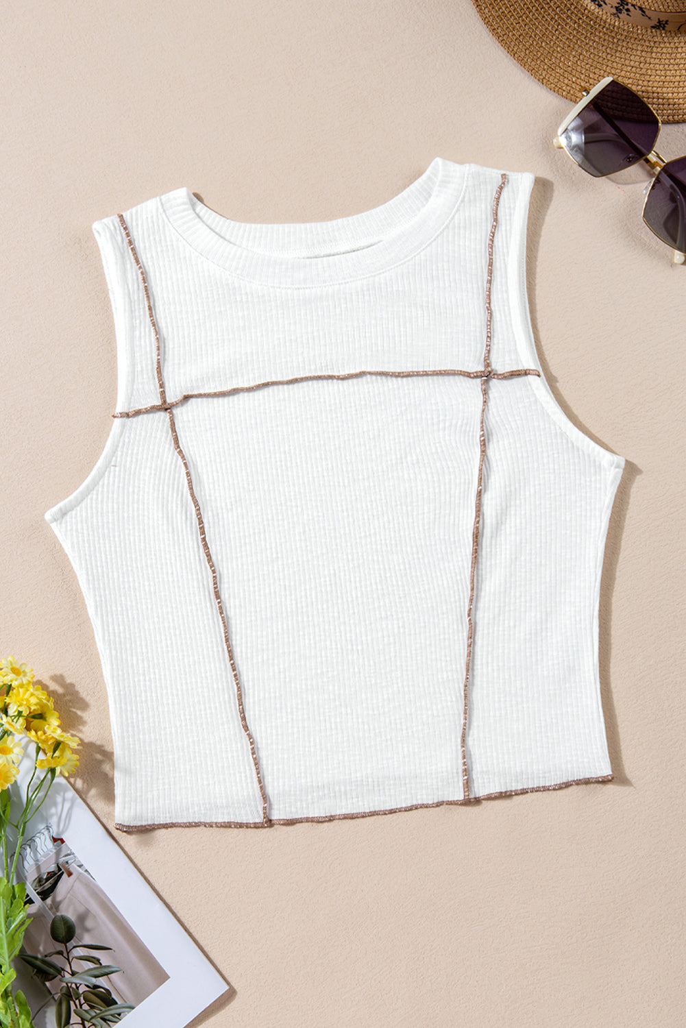 The Rylee Round Neck Sleeveless Tank