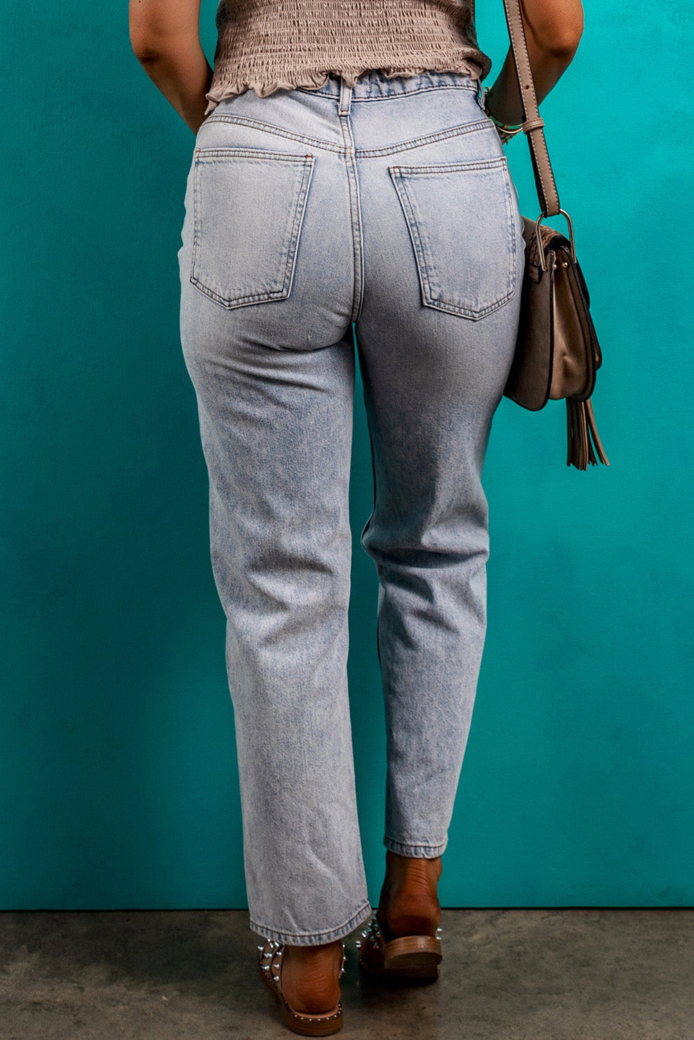 13365 Mid-Rise Waist Jeans