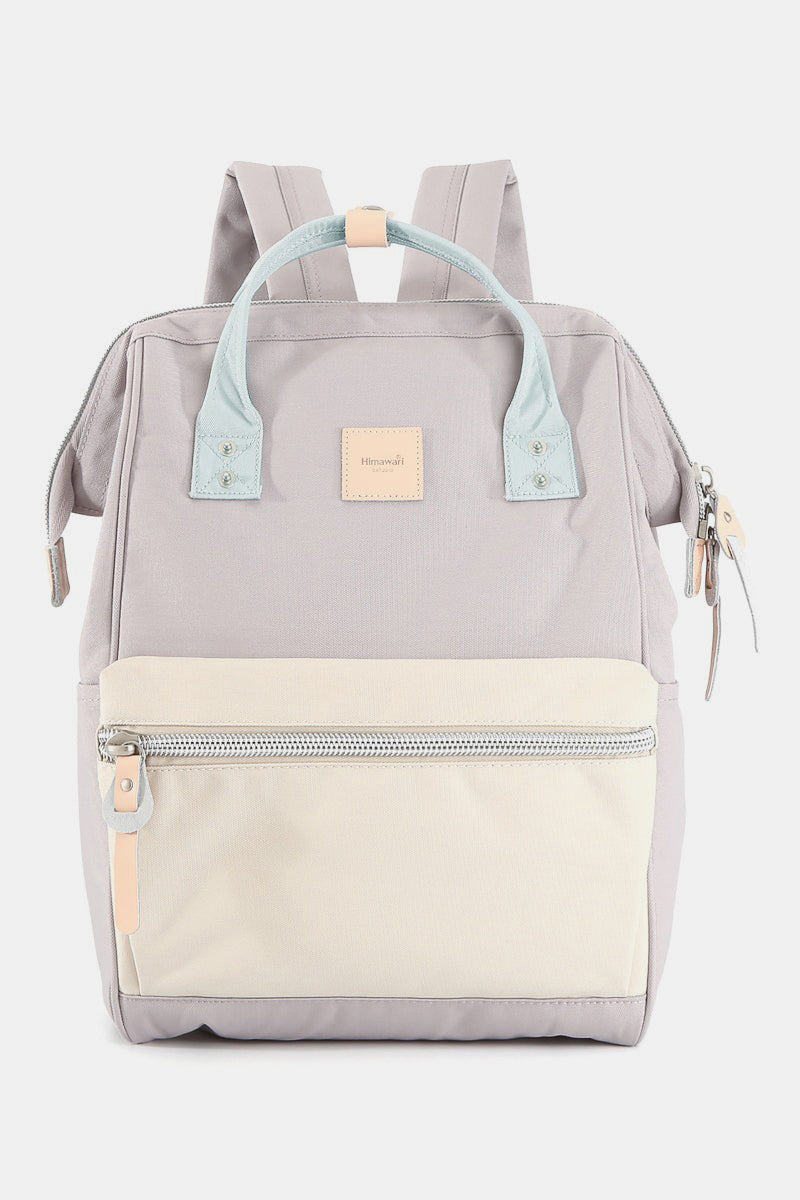 The Loriel Water Resistant Canvas Backpack Bag with Side Pockets