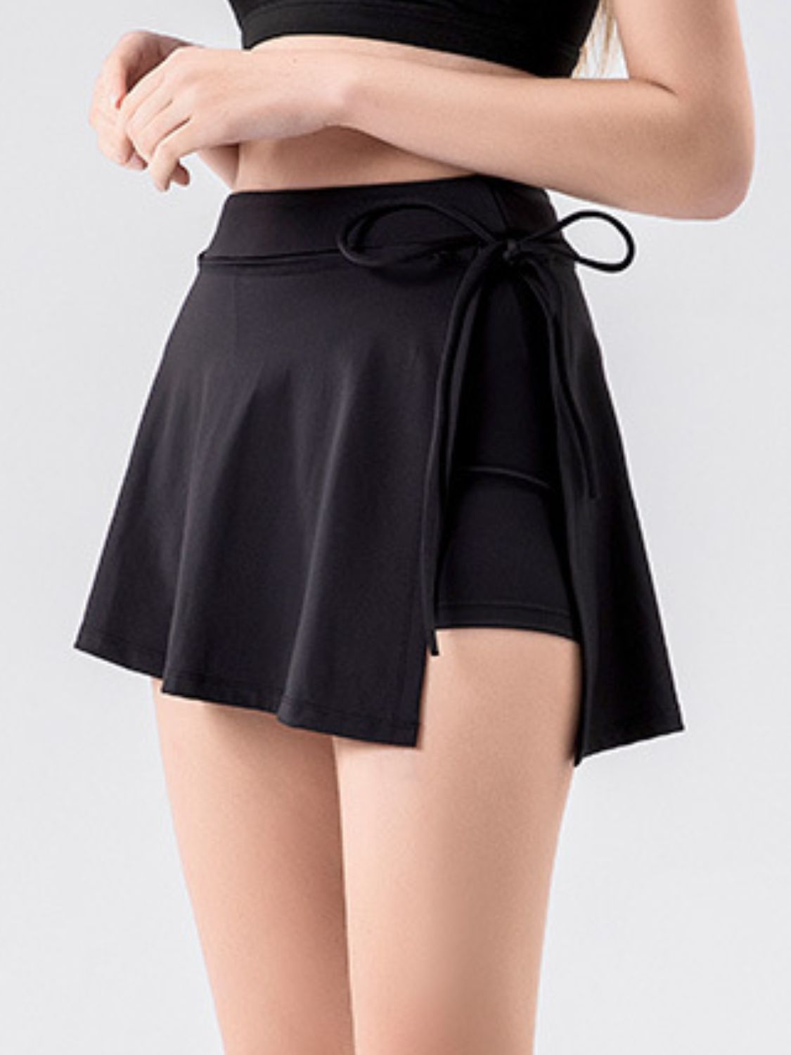 The Muni High Waist Active Skort with Pockets