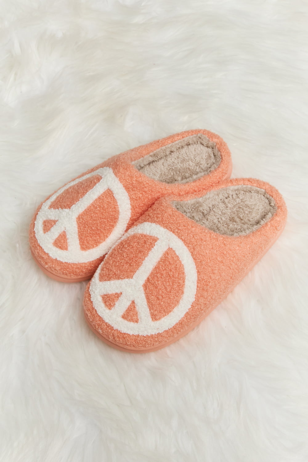 The Everly Printed Plush Slide Slippers