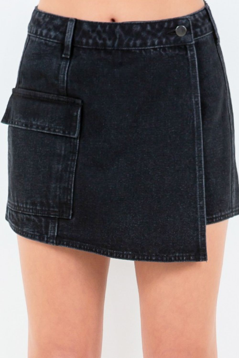 The Lindsey Cargo Pocket Mini Skort