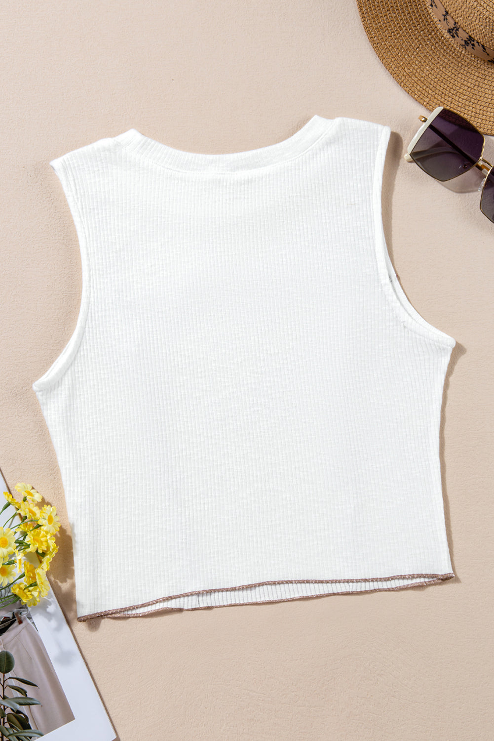 The Rylee Round Neck Sleeveless Tank