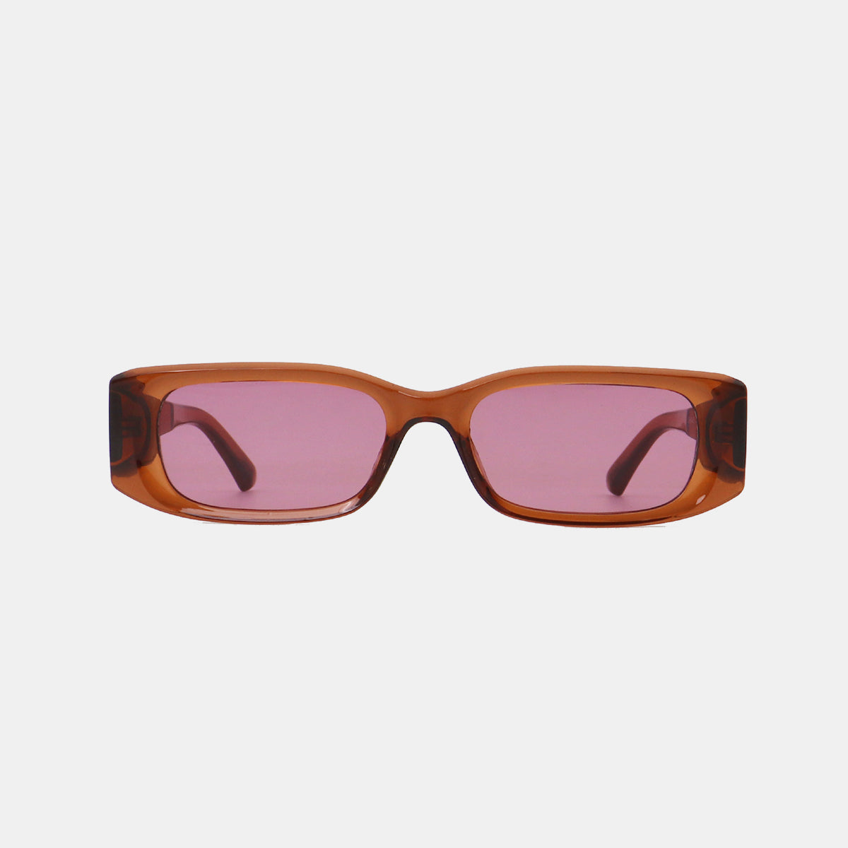 The Bella Polycarbonate Frame Rectangle Sunglasses