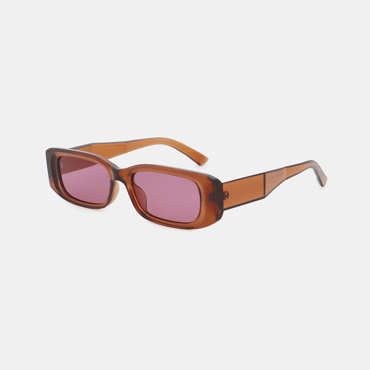 The Bella Polycarbonate Frame Rectangle Sunglasses