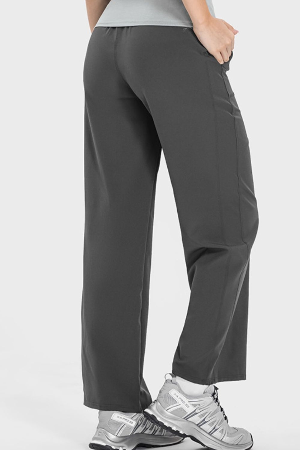 The Nicole Drawstring Pocketed Active Pants