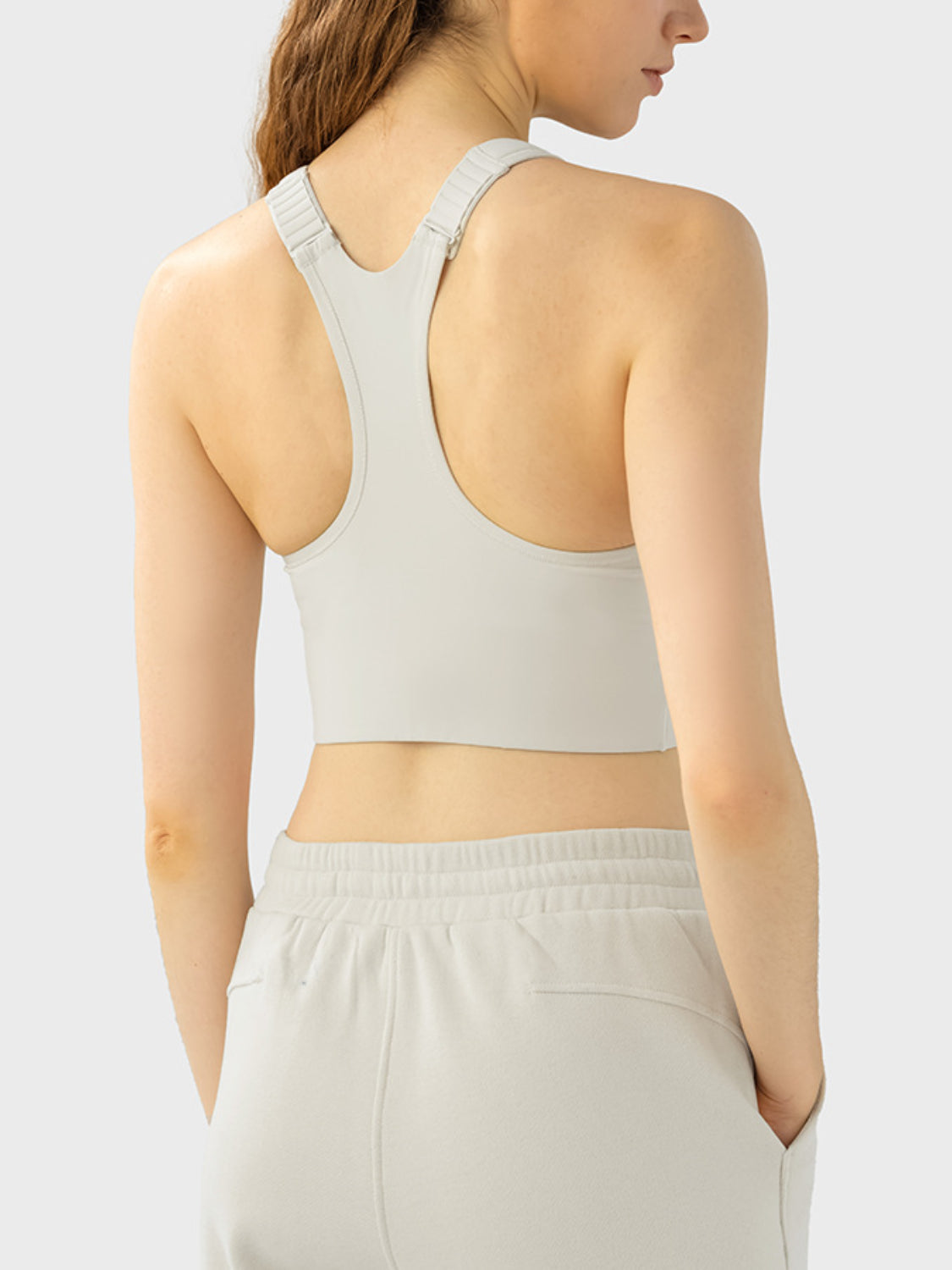 The Amanda Wide Strap Sport Bra