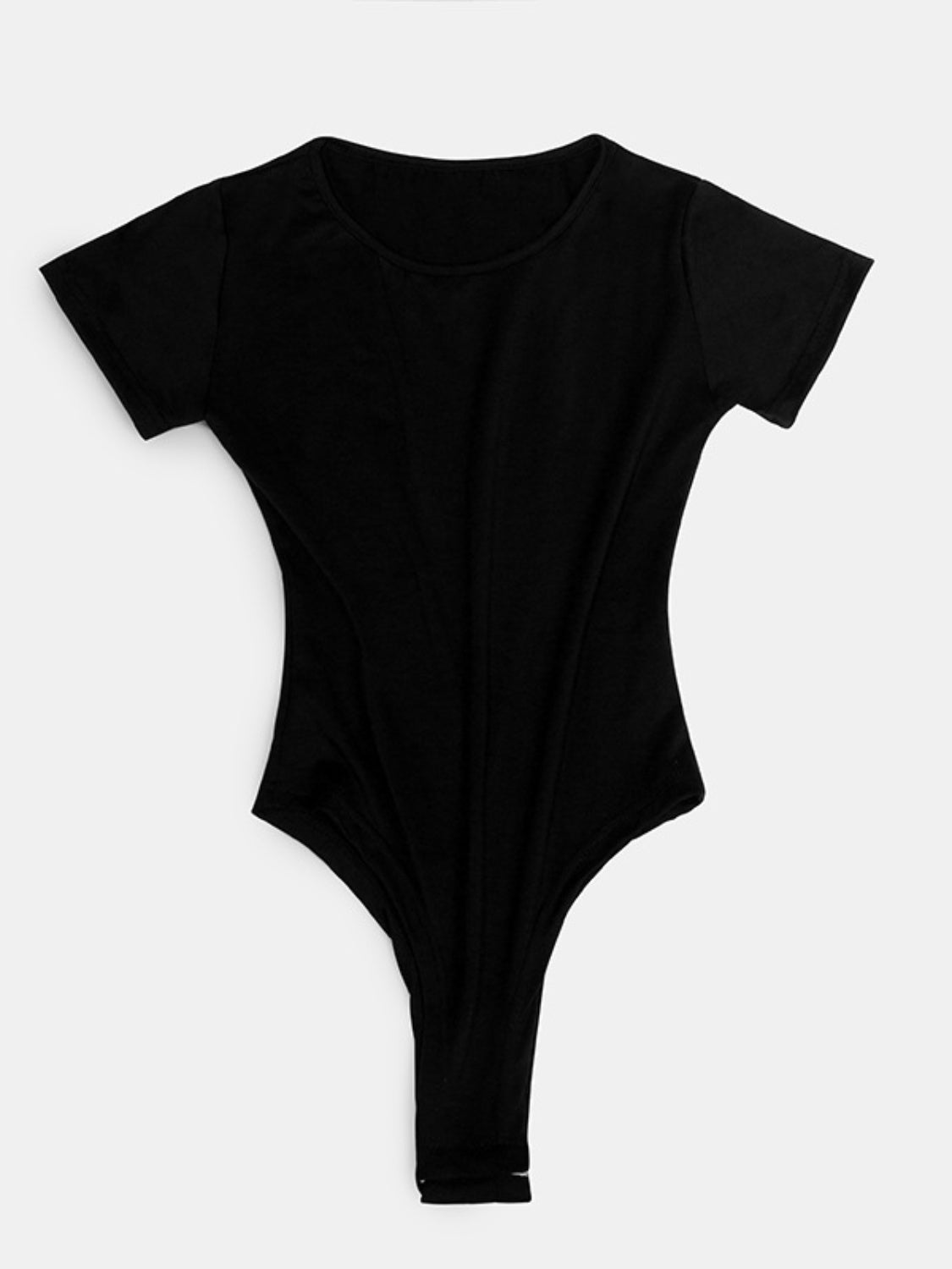 The Zoe Round Neck Short Sleeve Bodysuit