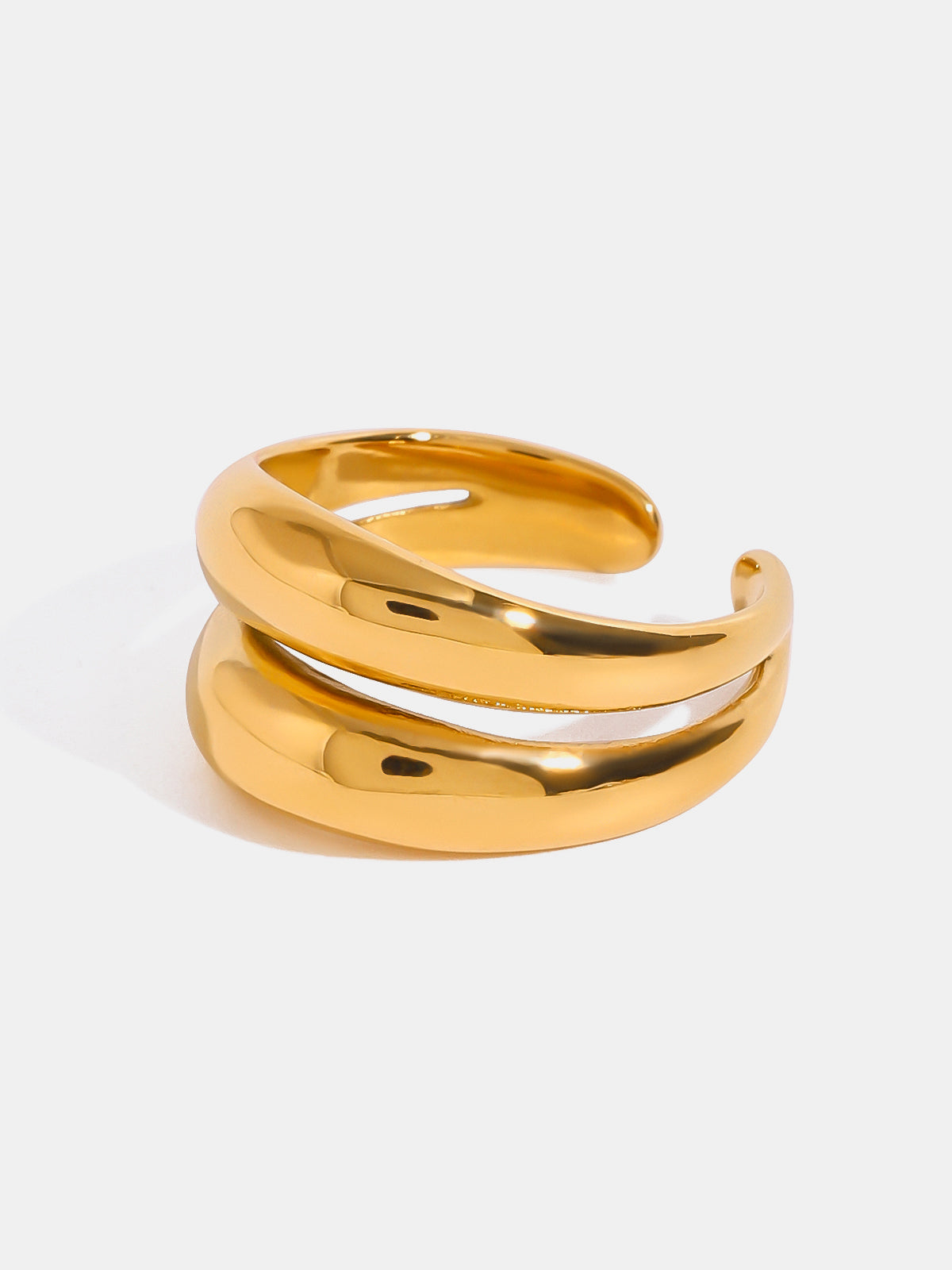 Izabella Collection Double-Layered Ring