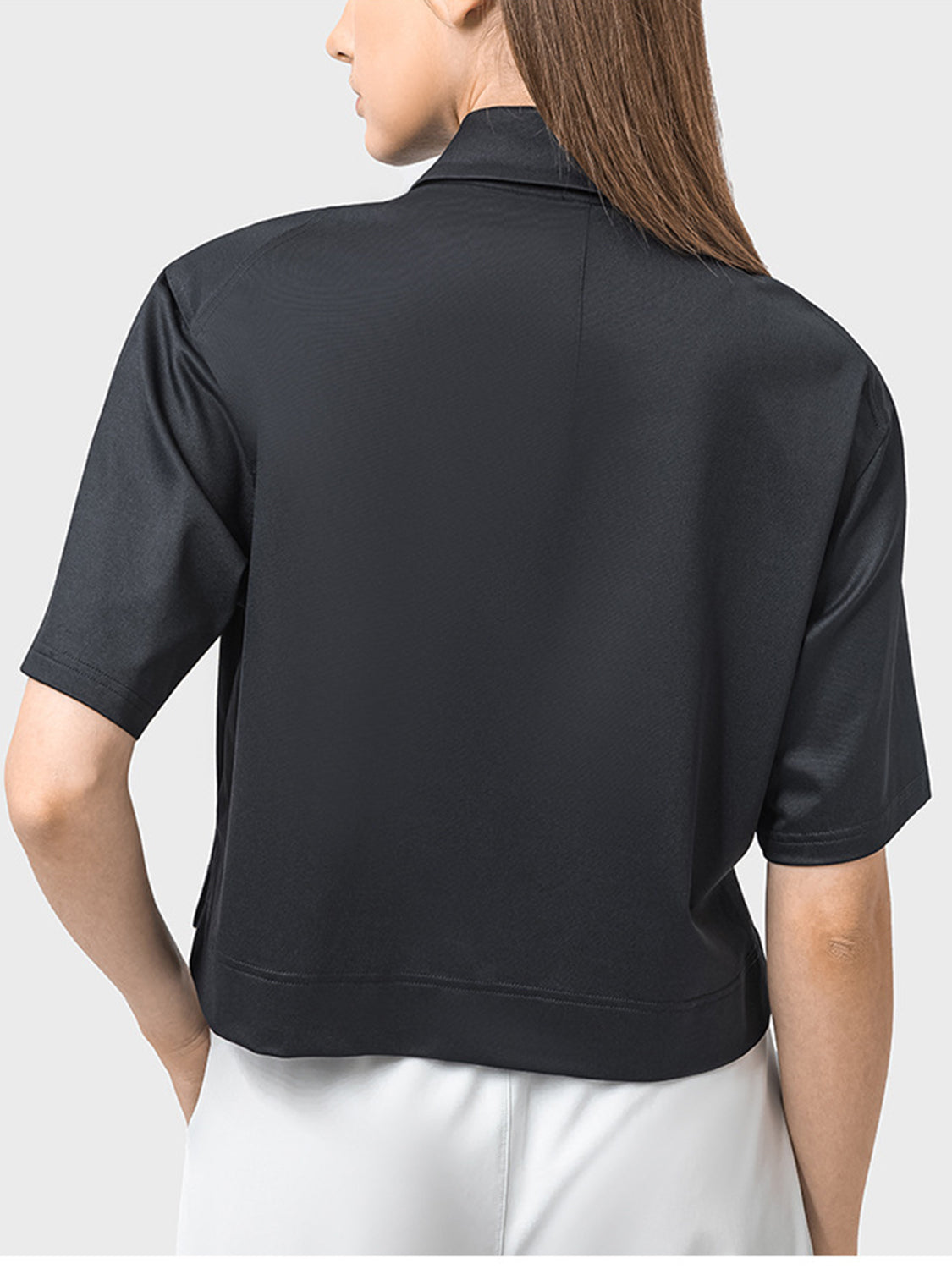 The Muni Half Button Short Sleeve Active T-Shirt