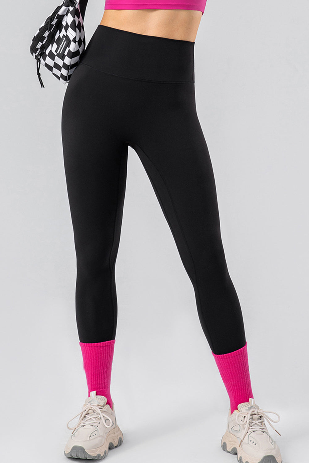 The Josie Waist Wide Waistband Active Leggings