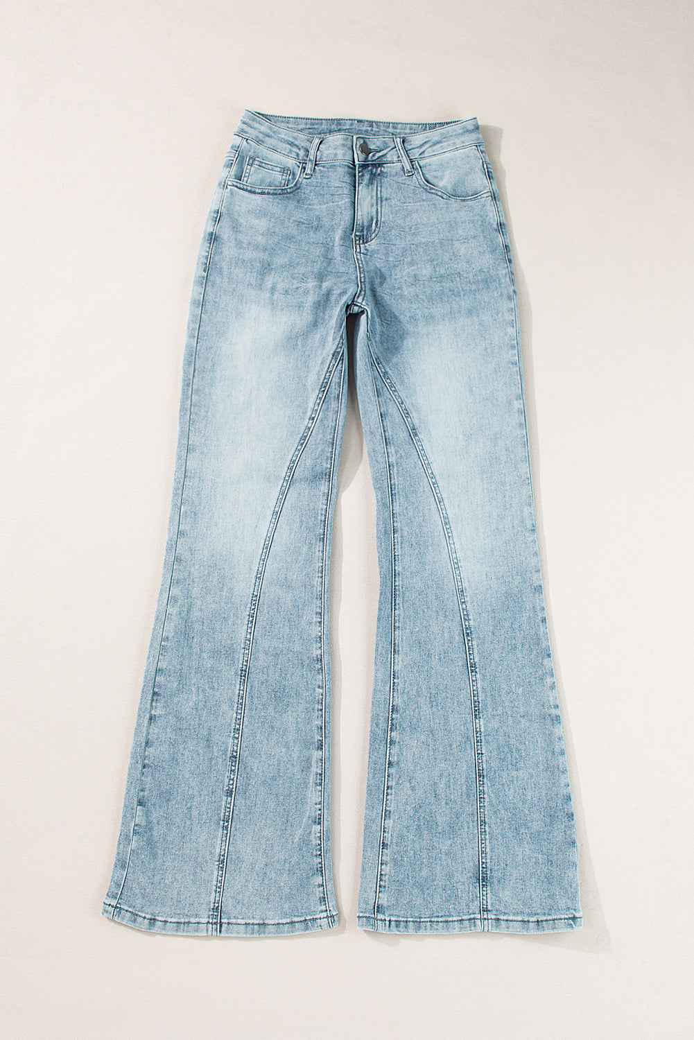 04005 Wide Leg Jeans with Pockets