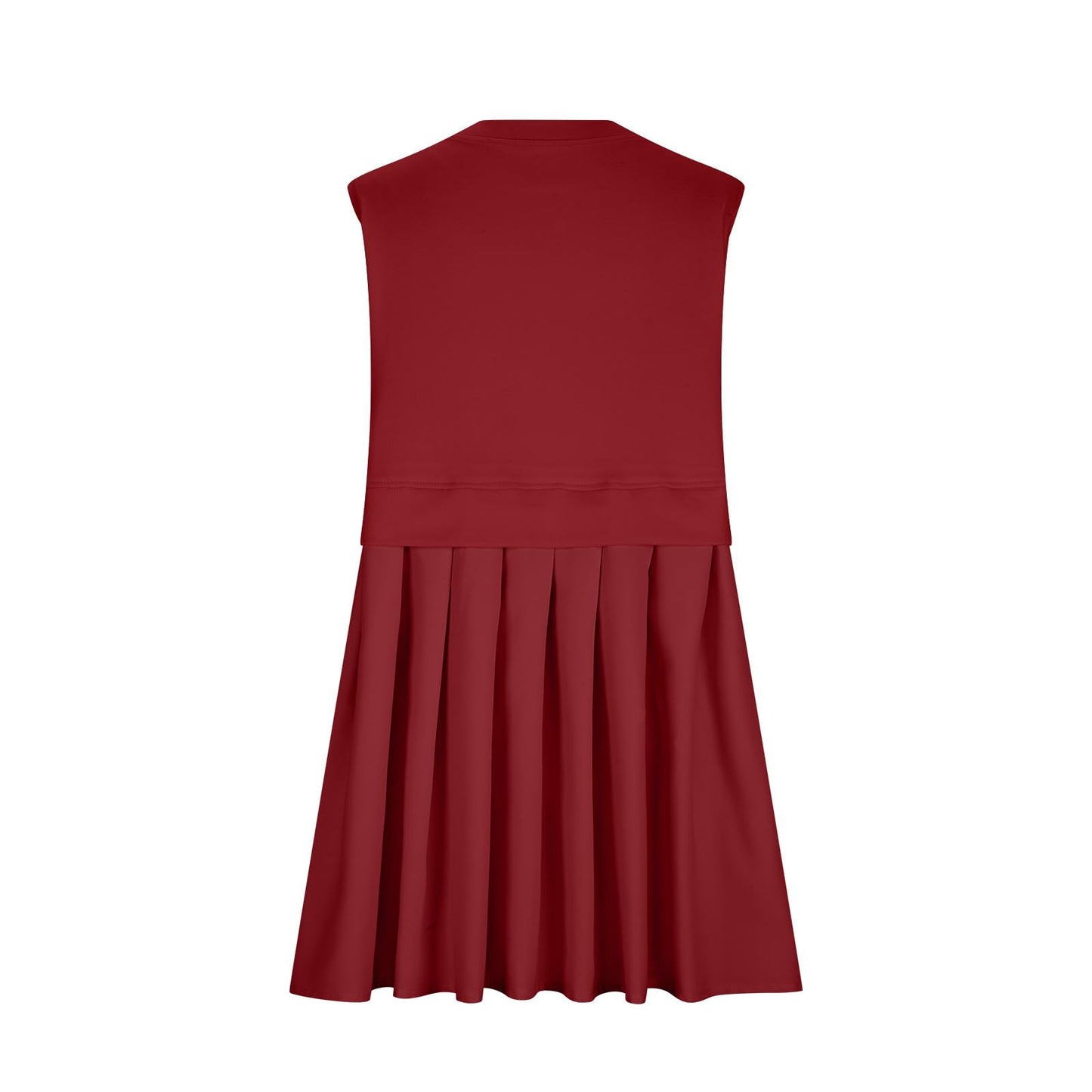 The Heather Round Neck Sleeveless Mini Dress