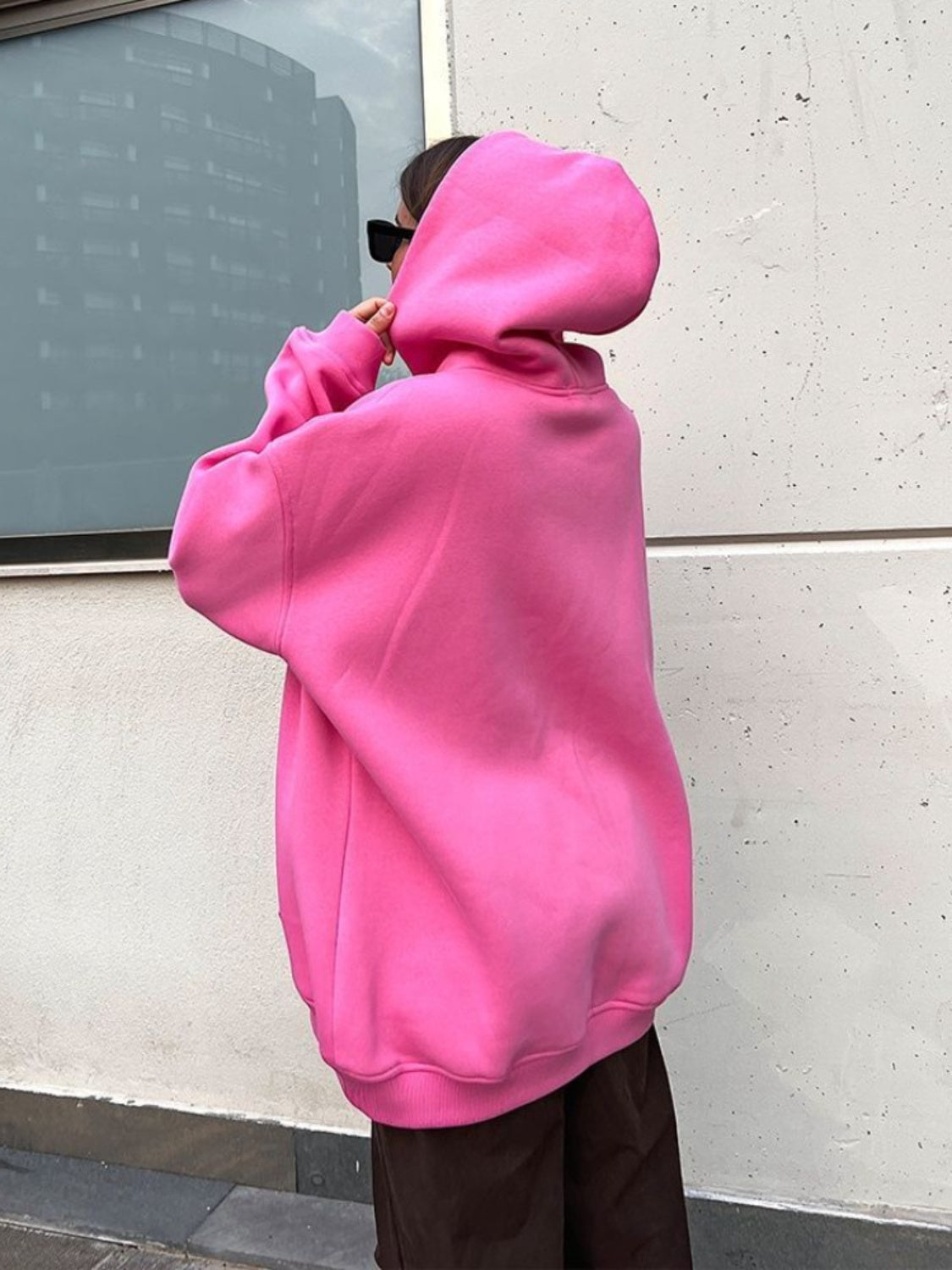 The Caitlin Dropped Shoulder Long Sleeve Hoodie