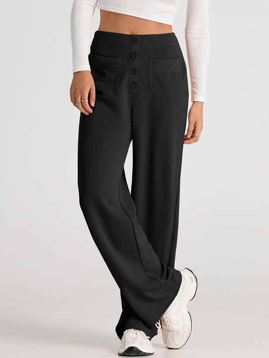 The Caitlin High Waist Wide Leg Pants