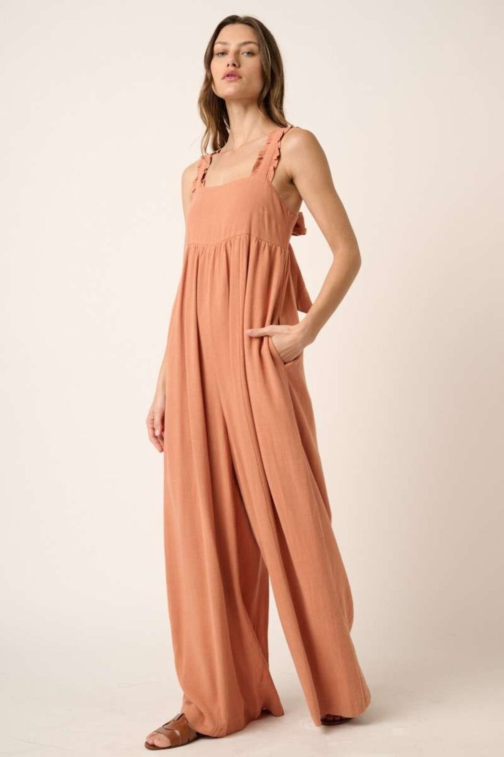 The Sammie Sleeveless Wide Leg Jumpsuit