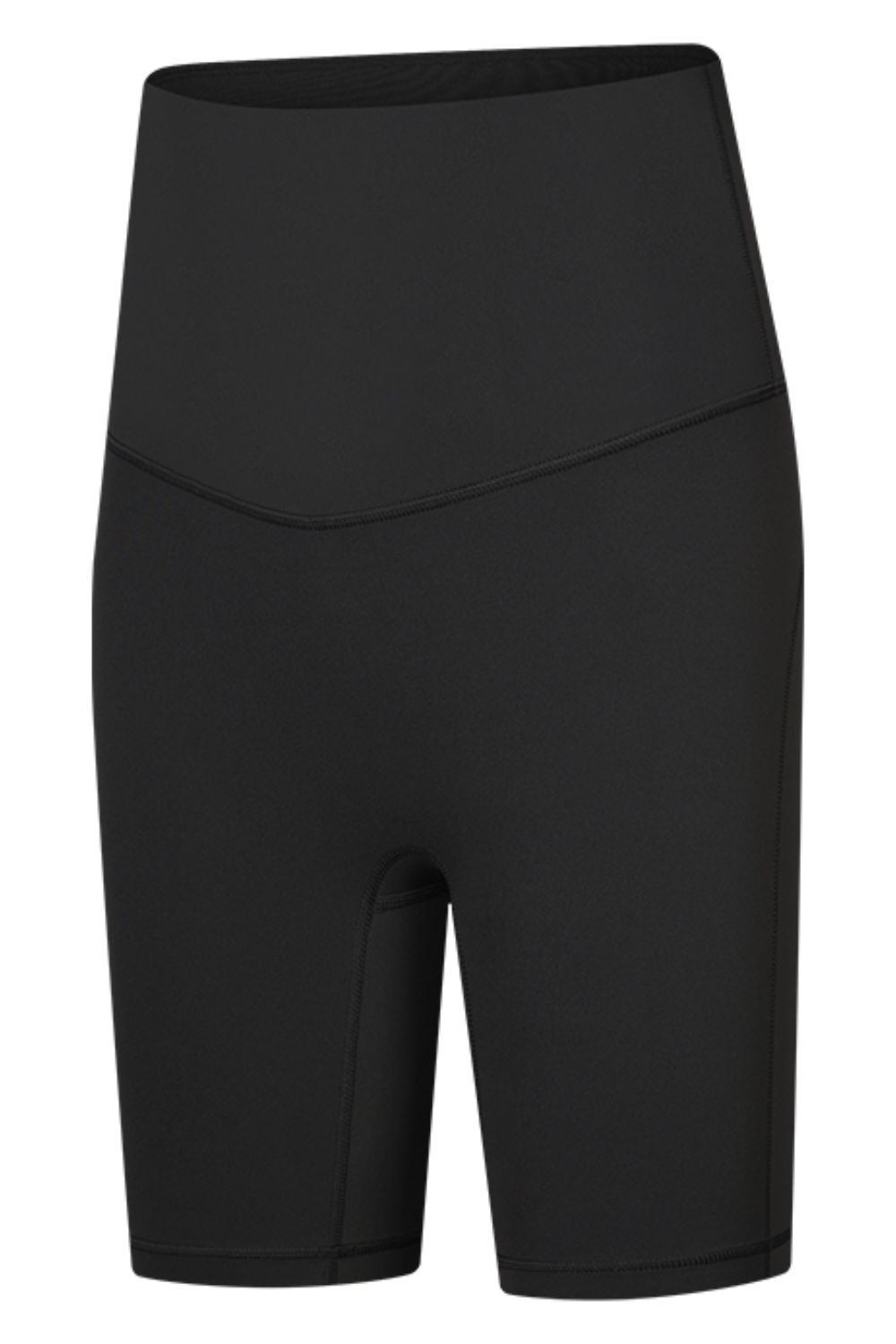 The Samantha Seamless High-Rise Wide Waistband Biker Shorts