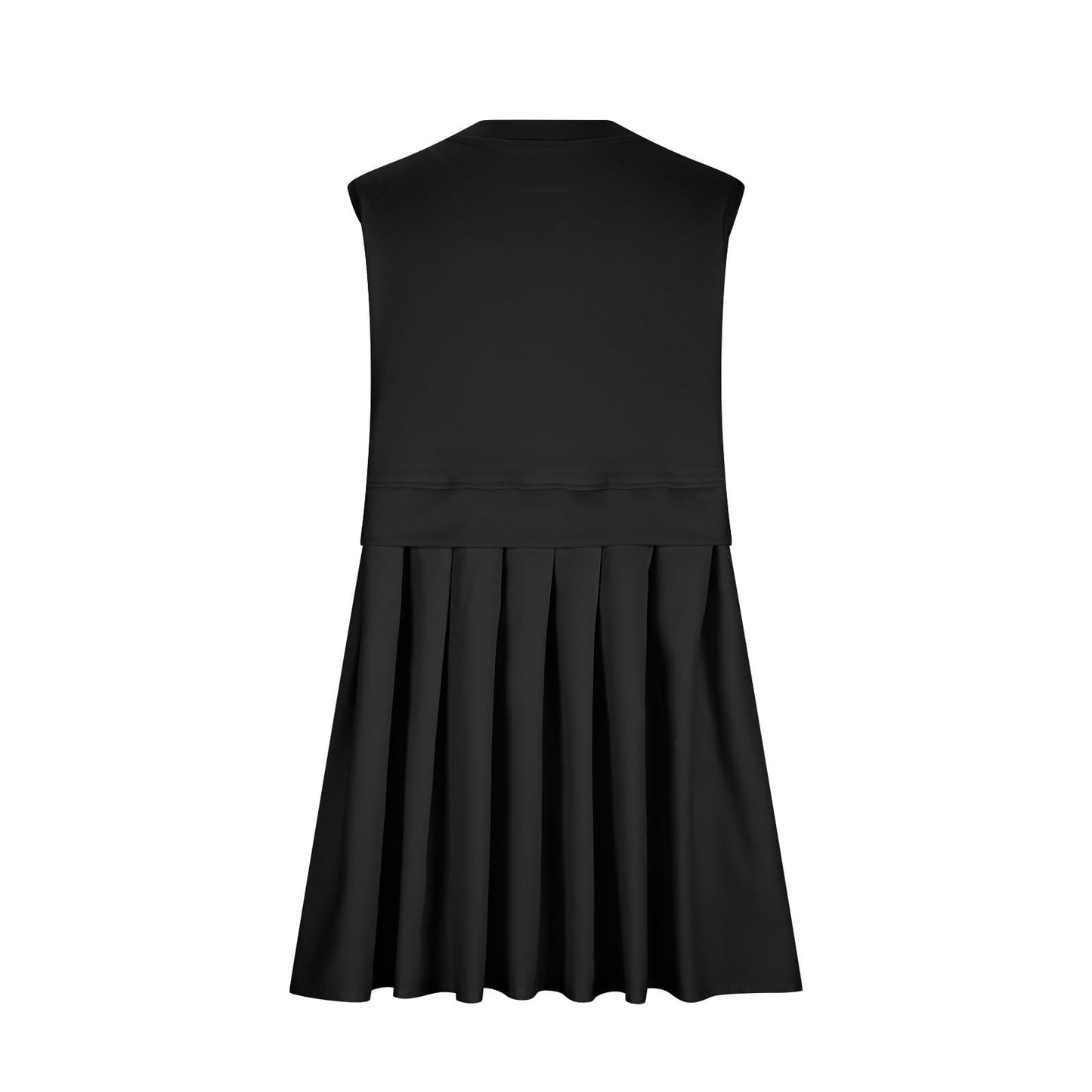 The Heather Round Neck Sleeveless Mini Dress