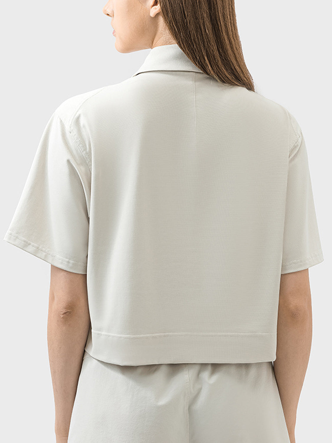 The Muni Half Button Short Sleeve Active T-Shirt