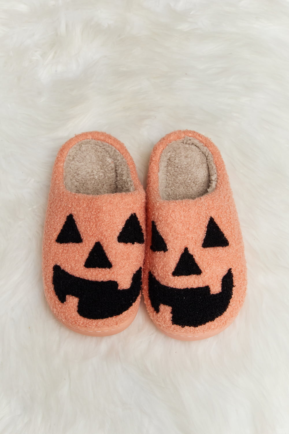 The Everly Printed Plush Slide Slippers