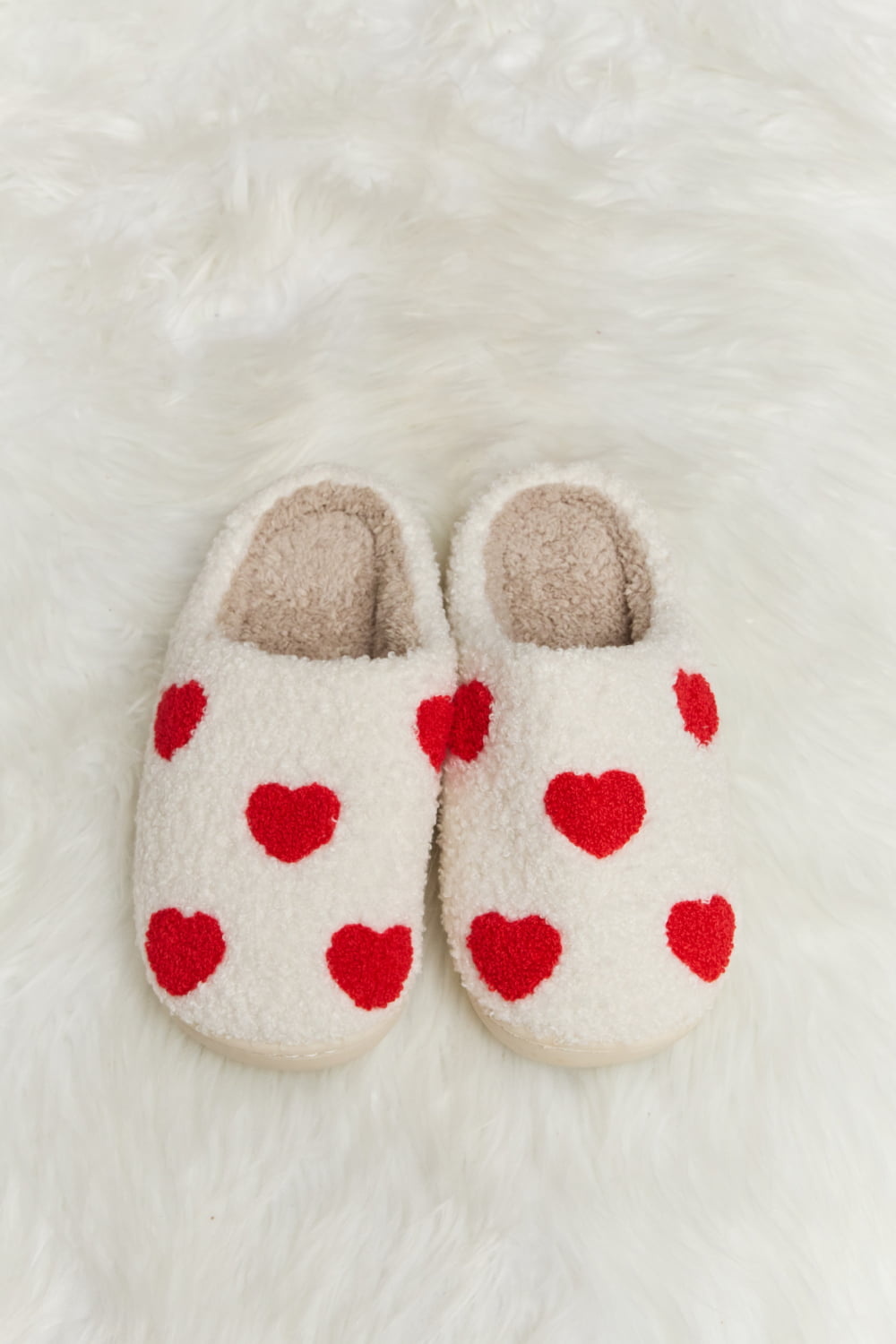 The Everly Printed Plush Slide Slippers