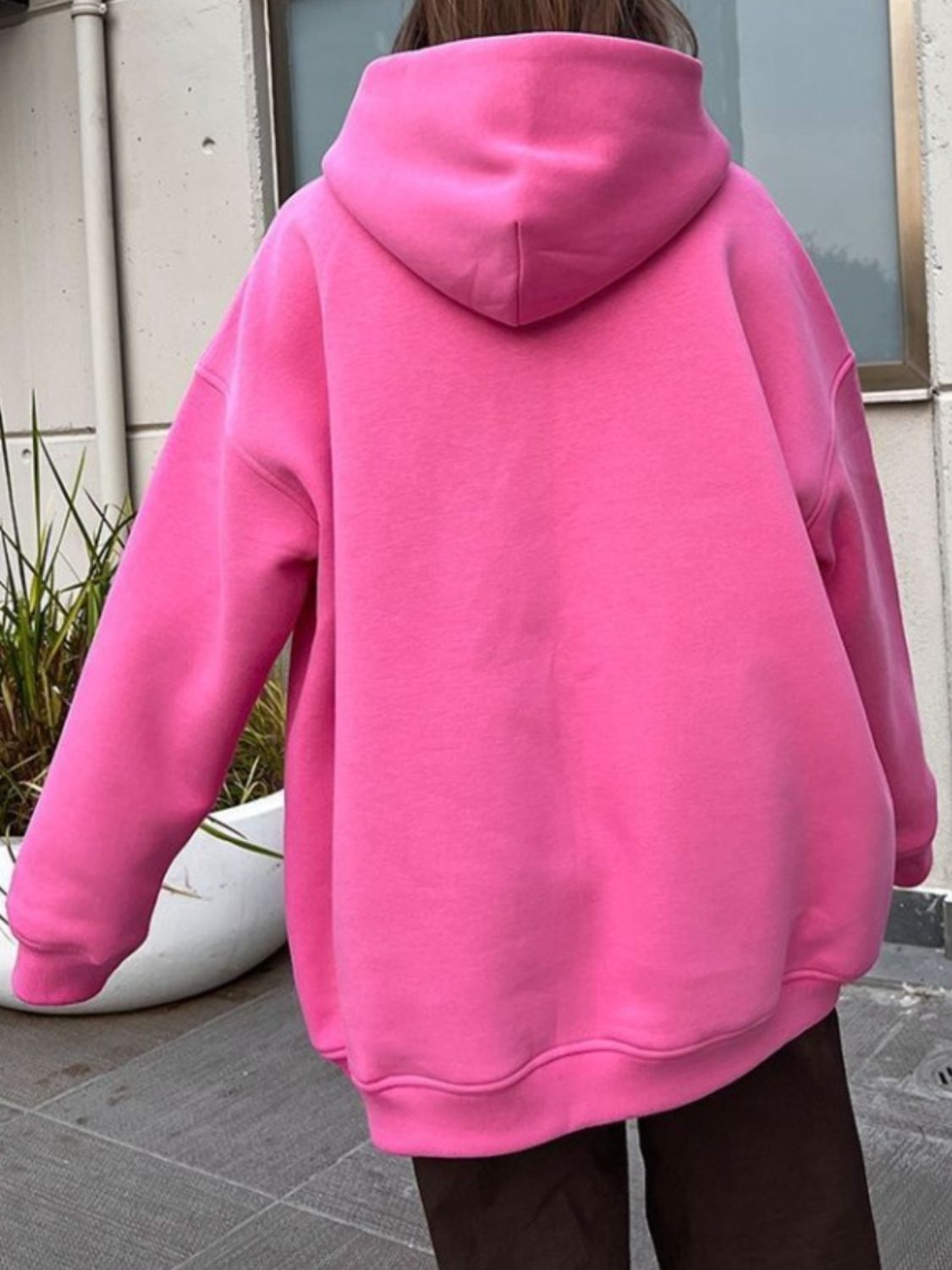 The Caitlin Dropped Shoulder Long Sleeve Hoodie