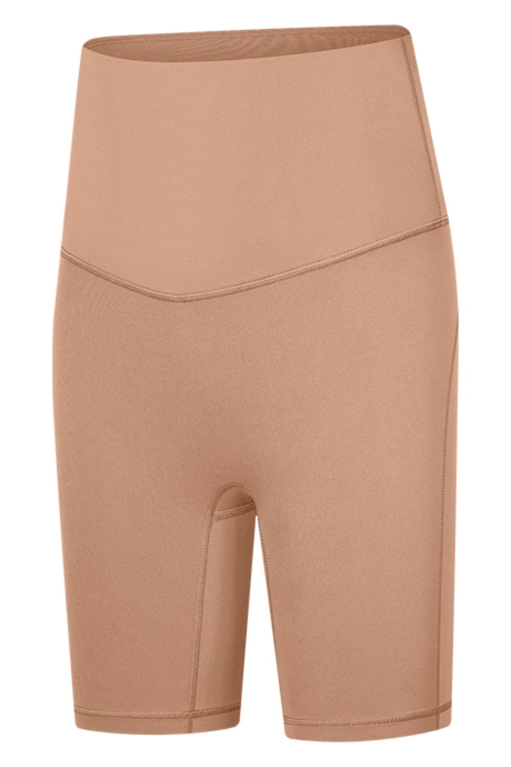 The Samantha Seamless High-Rise Wide Waistband Biker Shorts