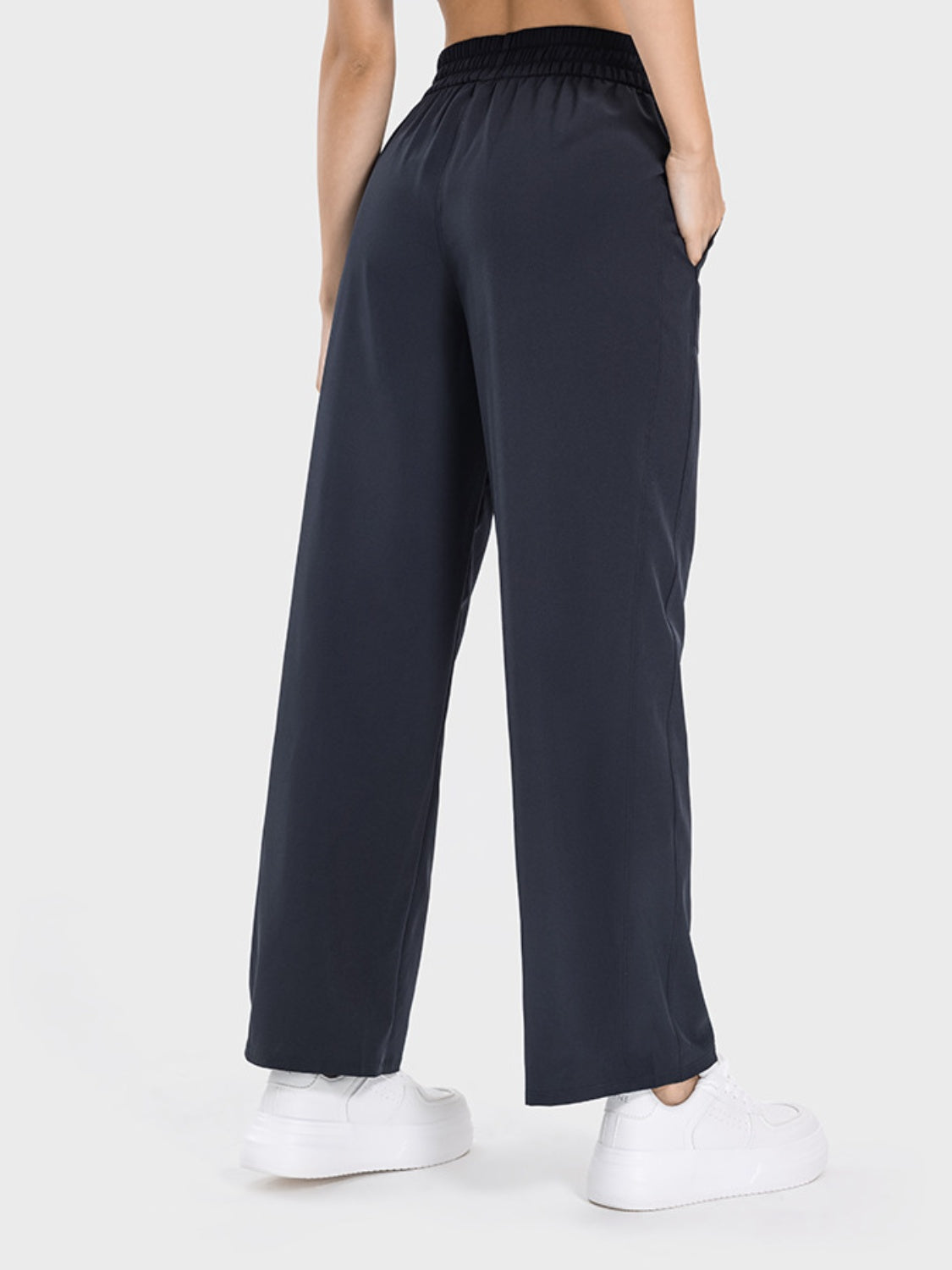 The Nicole Drawstring Pocketed Active Pants