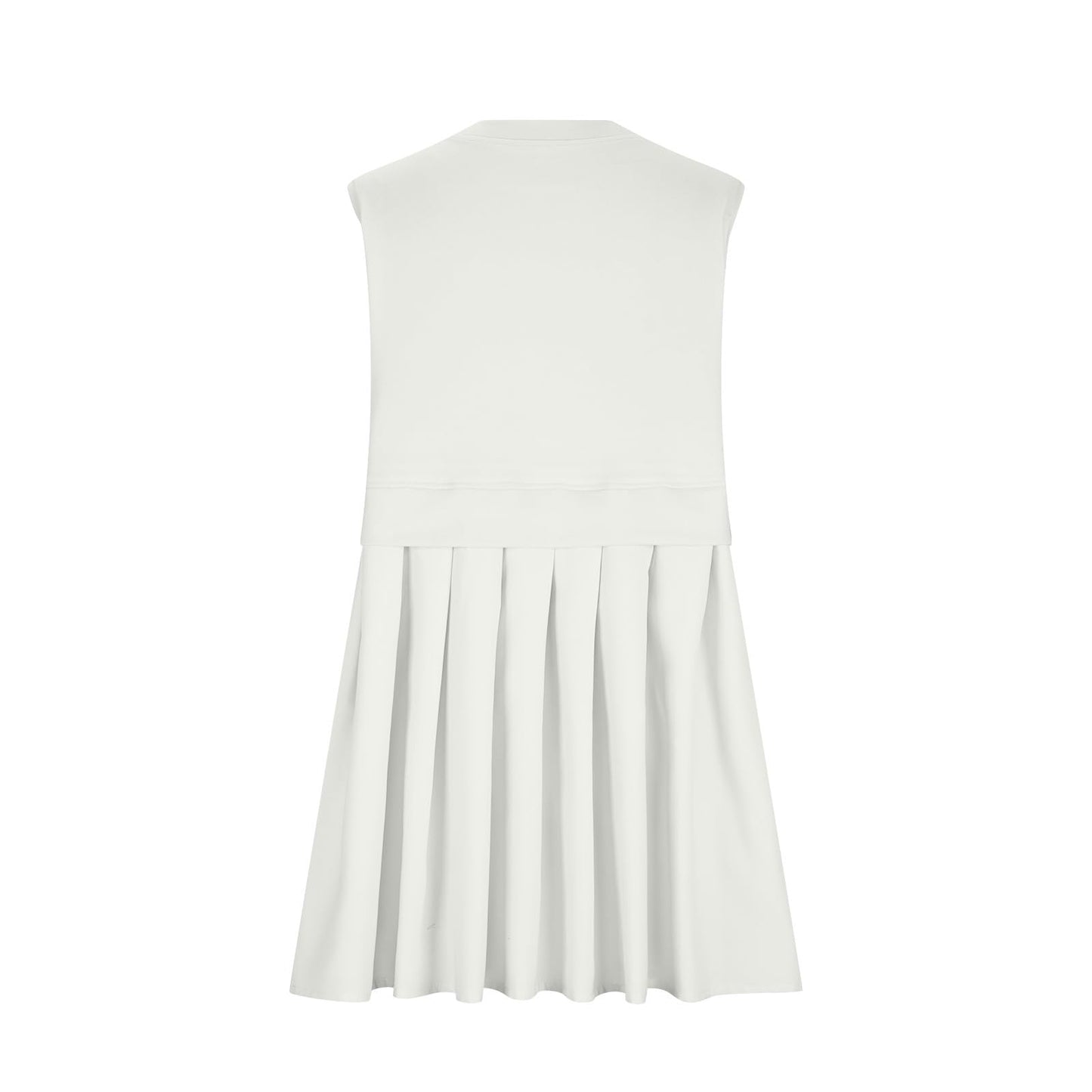 The Heather Round Neck Sleeveless Mini Dress