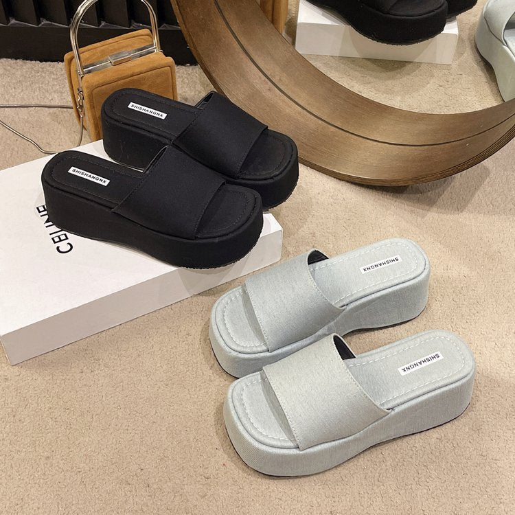 Valley Open Front Platform Sandals