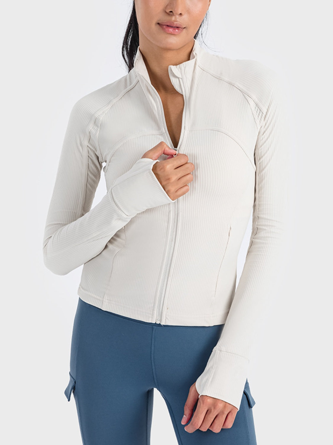 The Josie Zip-Up Long Sleeve Sports Jacket