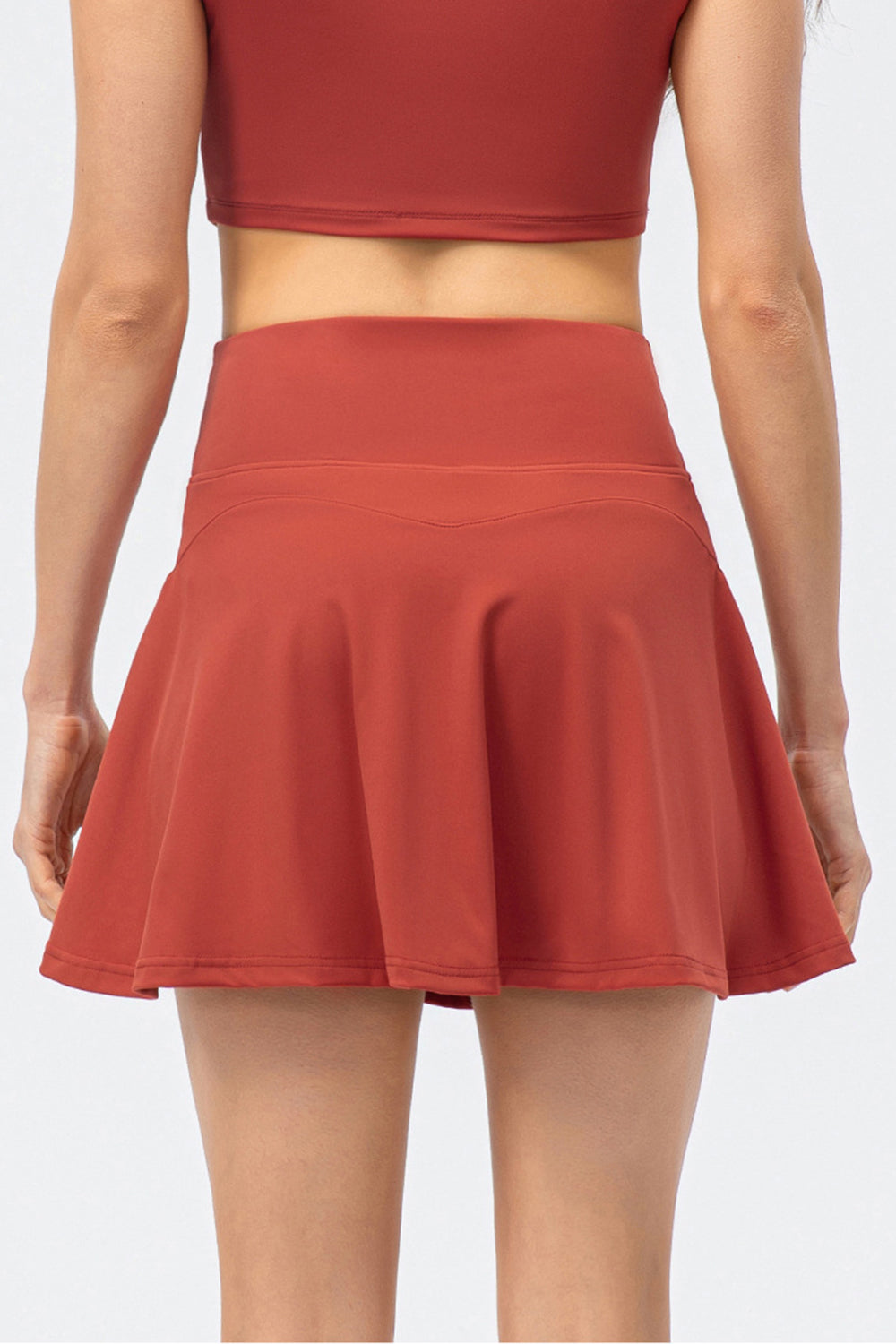 The Muni High Waist Wide Waistband Active Skirt