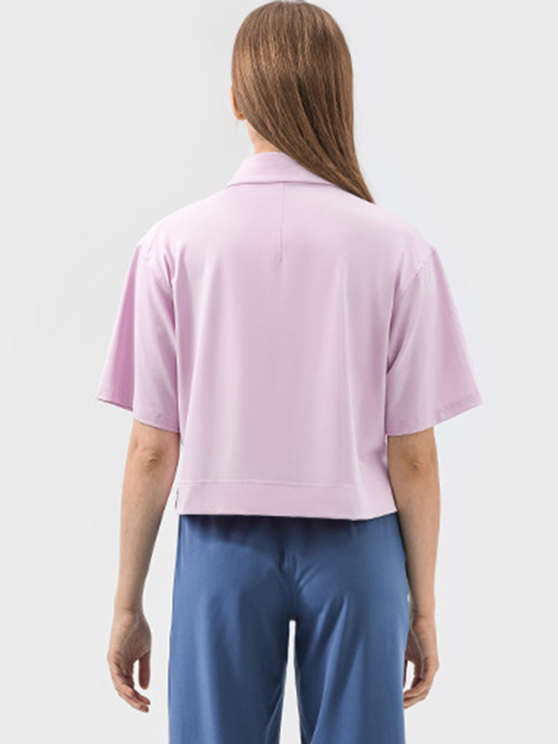 The Muni Half Button Short Sleeve Active T-Shirt