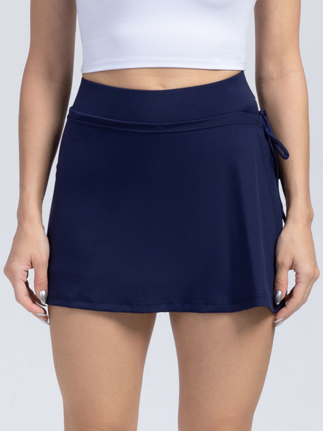 The Muni High Waist Active Skort with Pockets